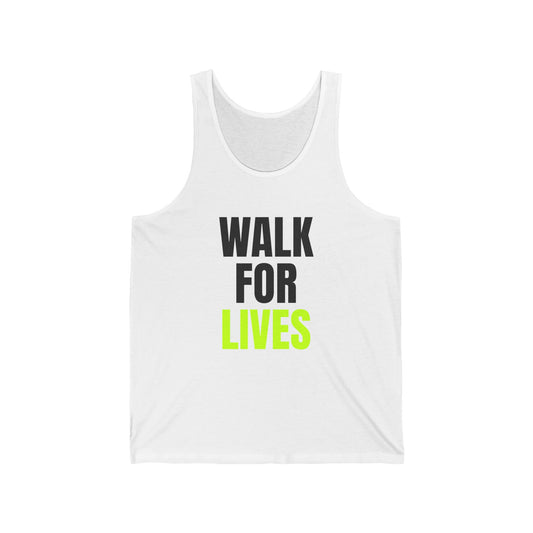 Walk For Lives Traditional Summer Tank Tops