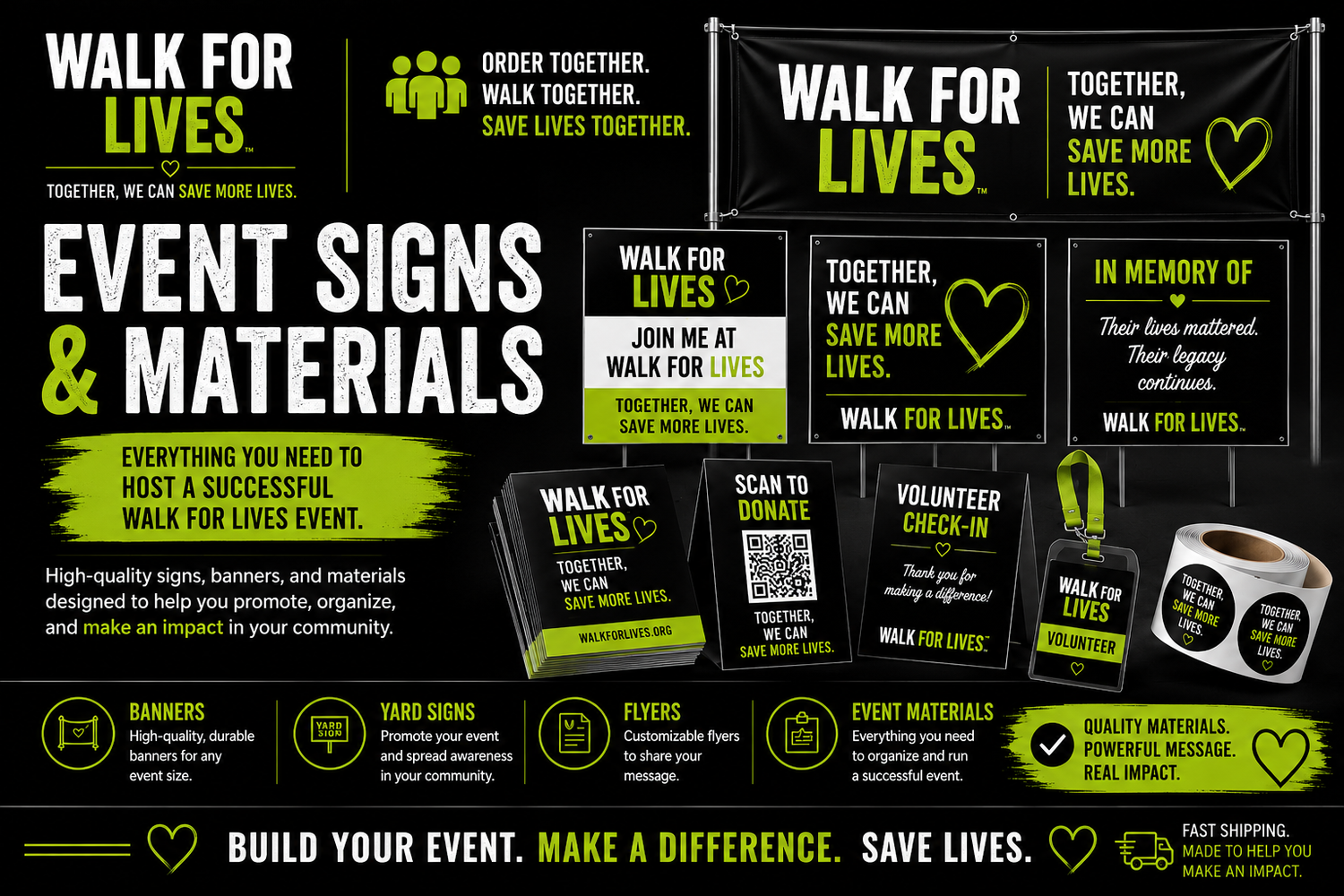 Event Signs & Materials