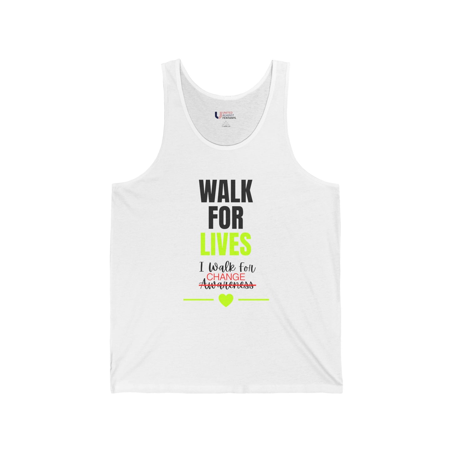 Walk For Lives Memorial & Awareness CHANGE Tanks