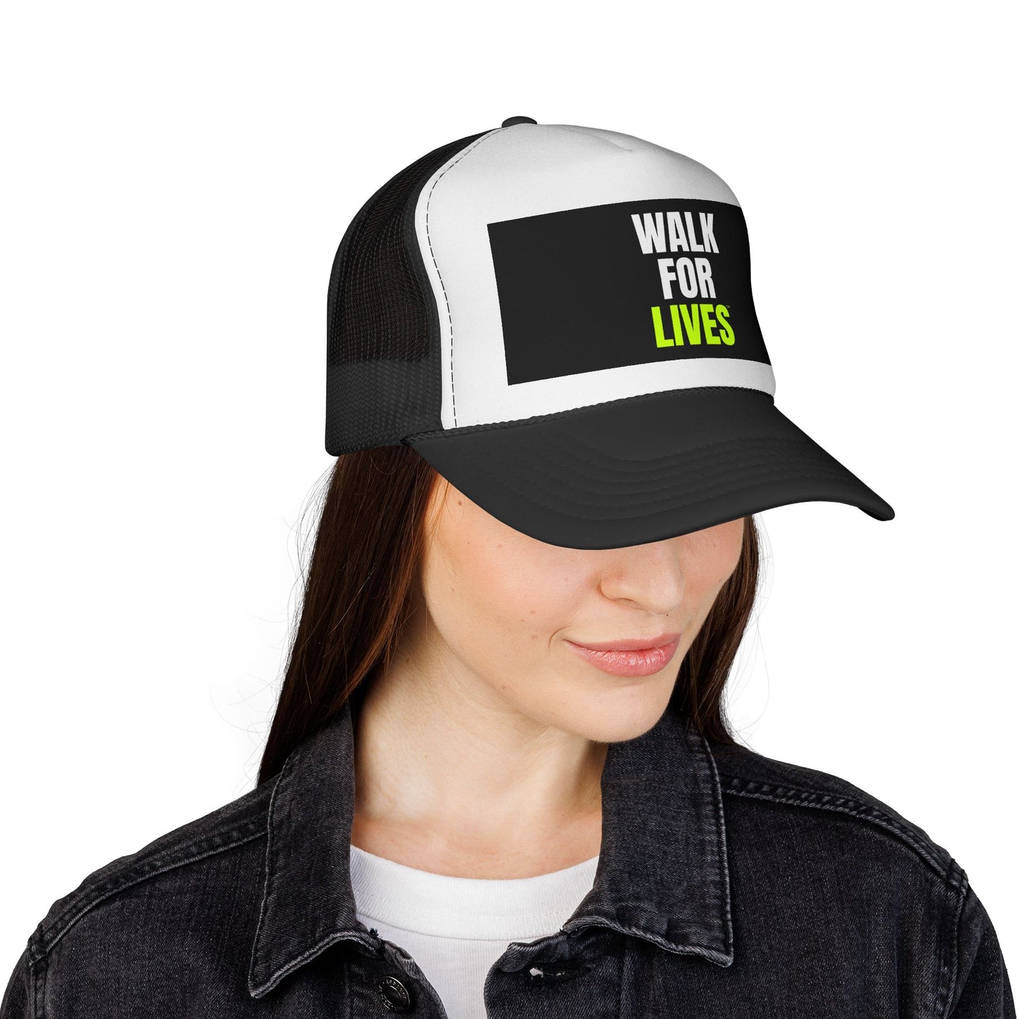 Walk For Lives Trucker Mesh Hat – Official Movement Cap