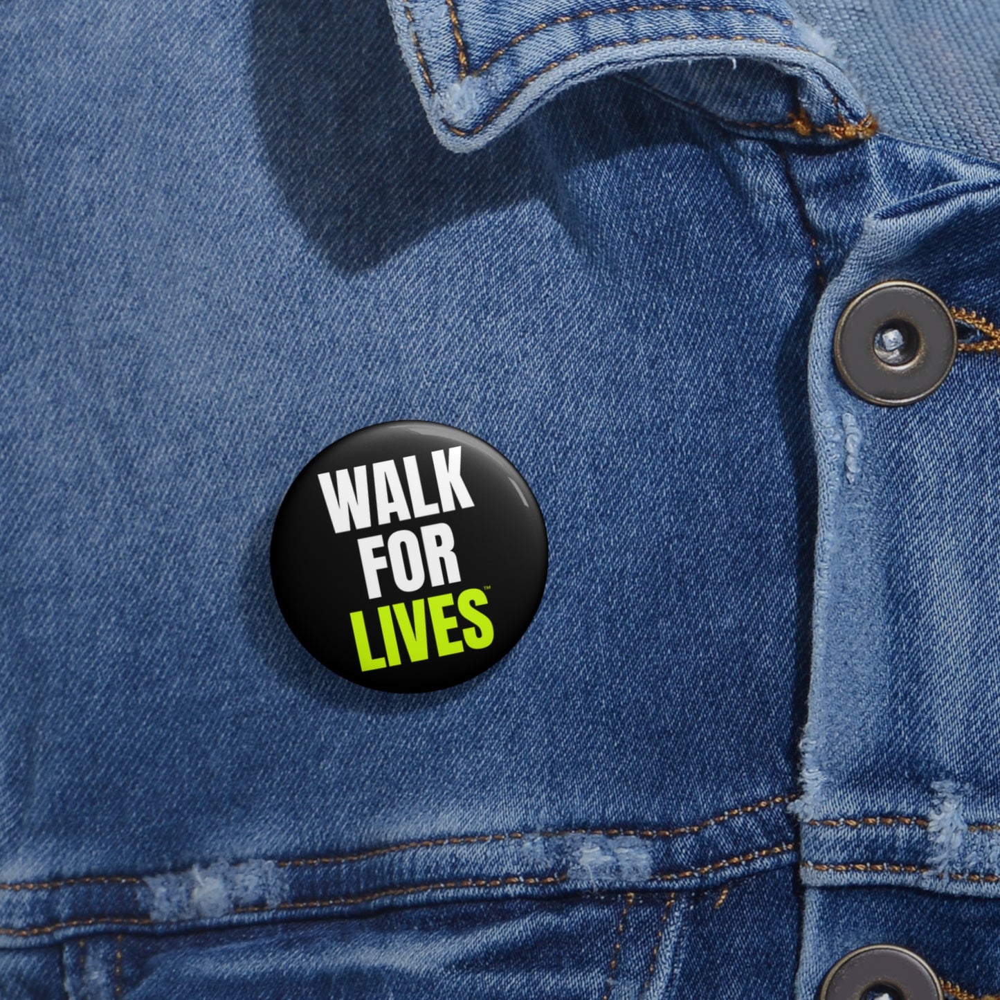 Walk For Lives™ Conversation Starter Pins