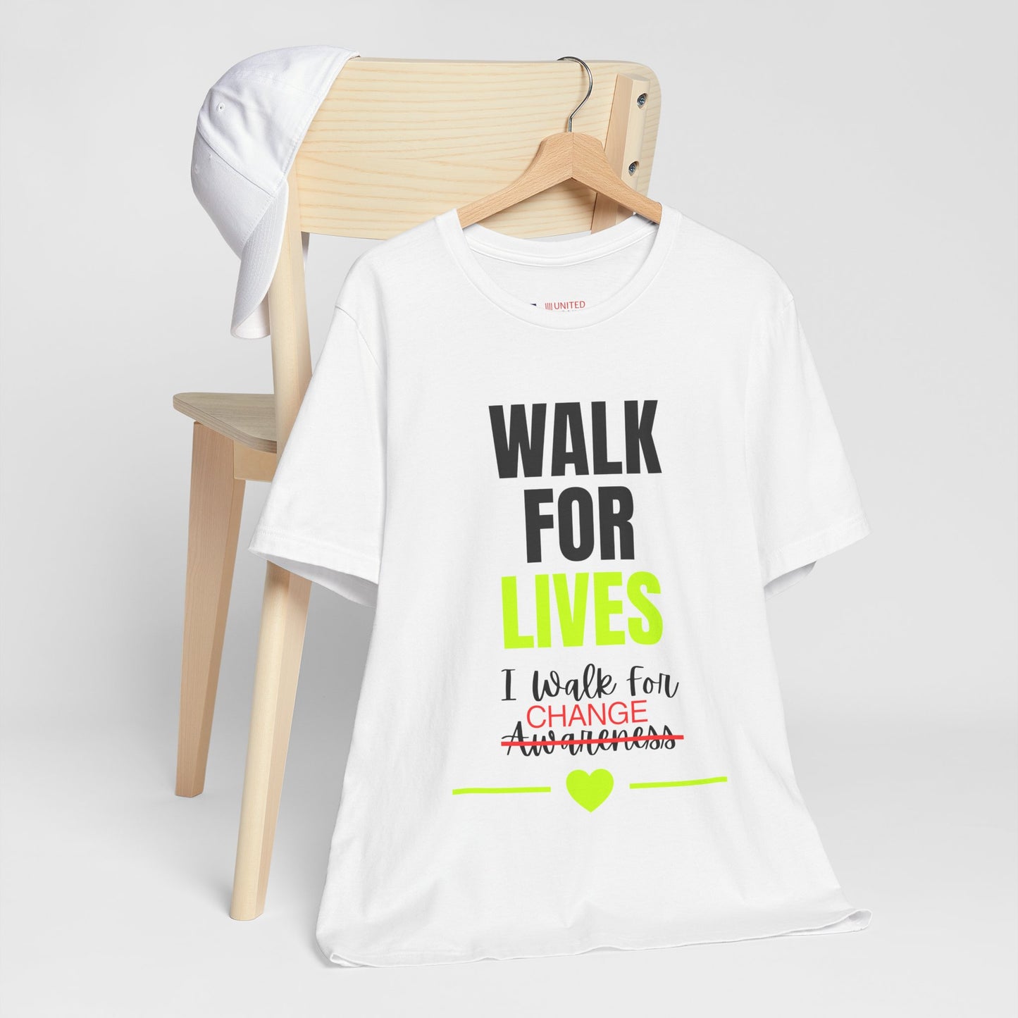 Walk For Lives Metairie, LA Sponsor- Memorial & Awareness CHANGE Tee