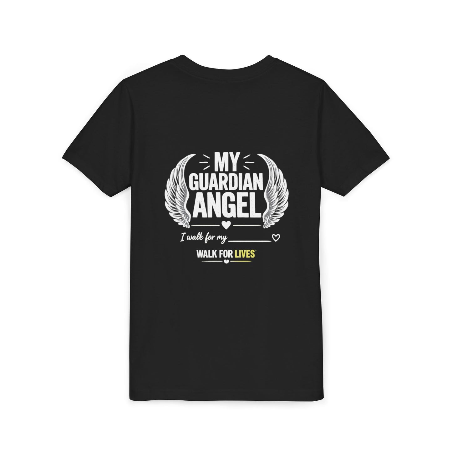 Walk For Lives™ Youth Tee — Small Steps. Big Impact- Awareness & In Memory