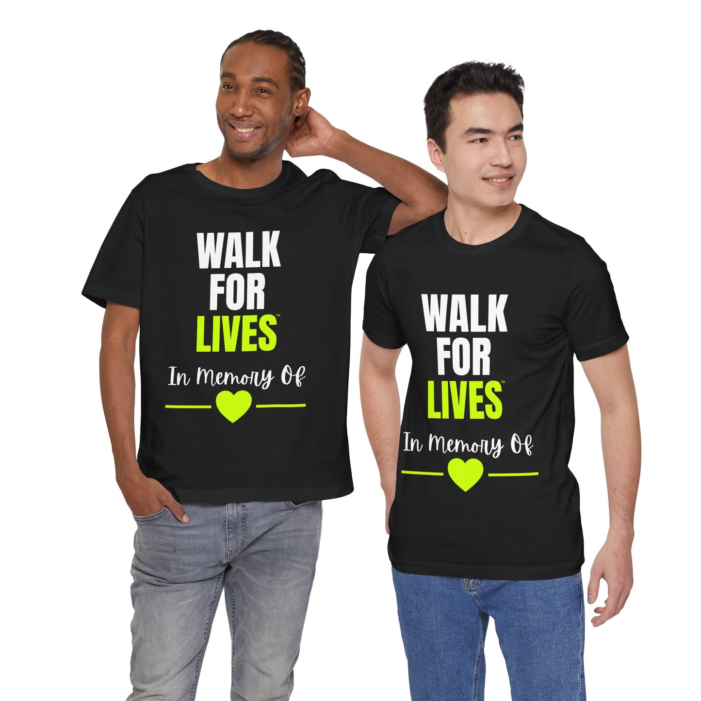 Walk For Lives Memorial & Awareness CHANGE Tee
