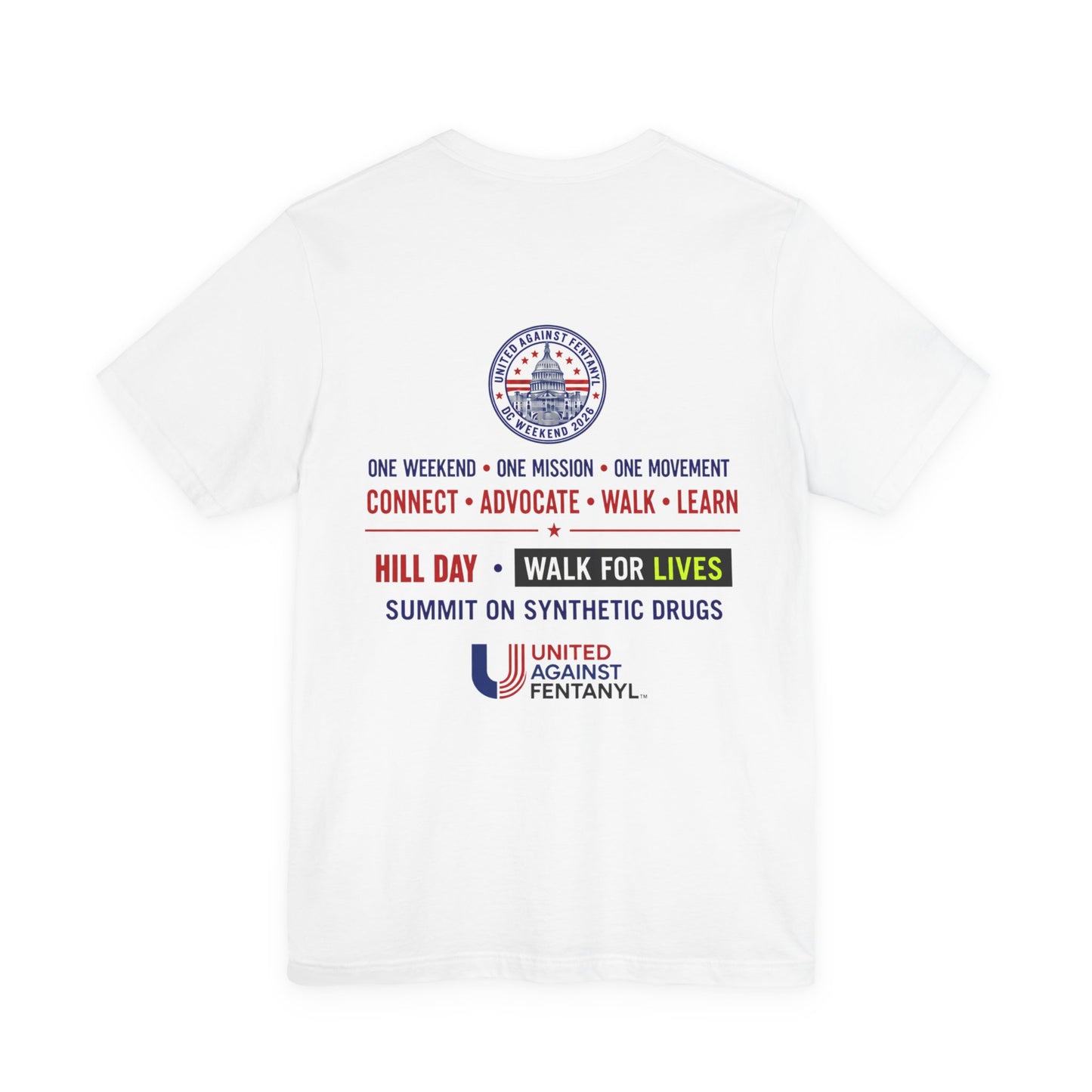 Official 2026 UAF DC Weekend T-Shirt
