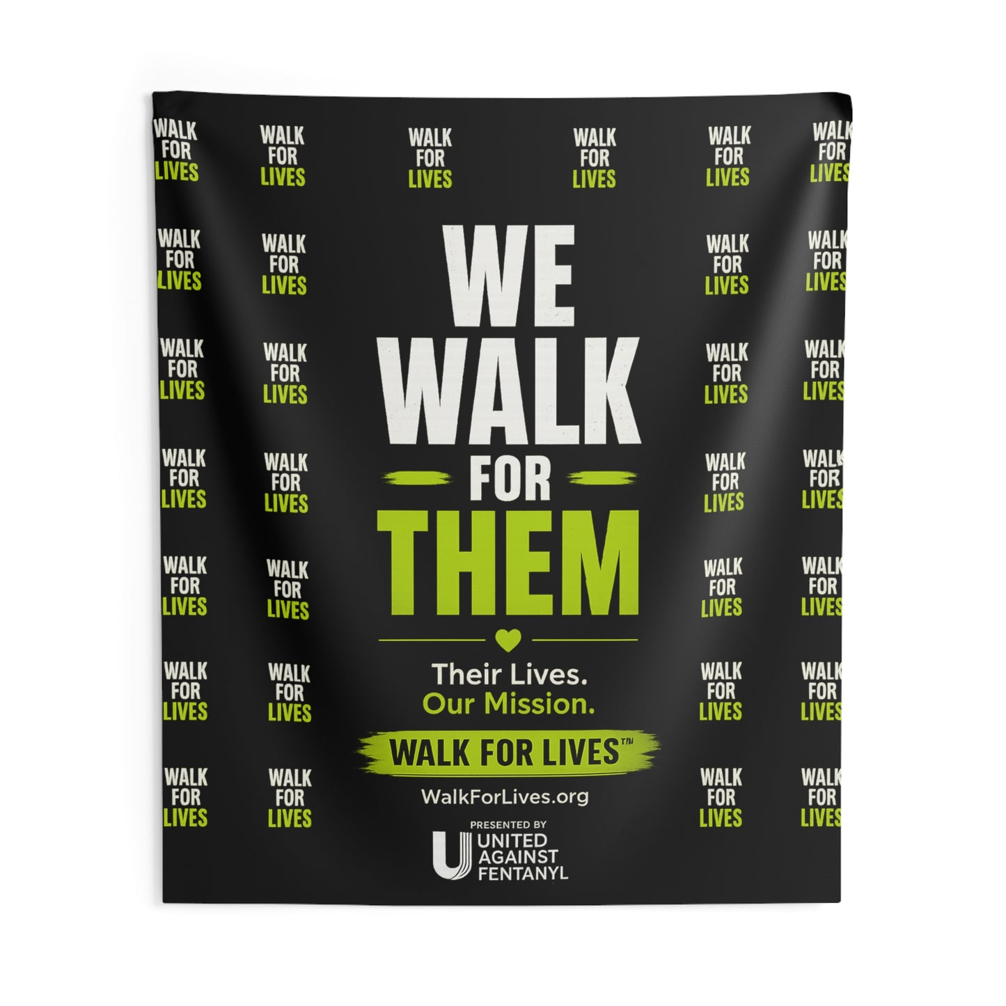 Walk For Lives™ Event Photo Backdrop