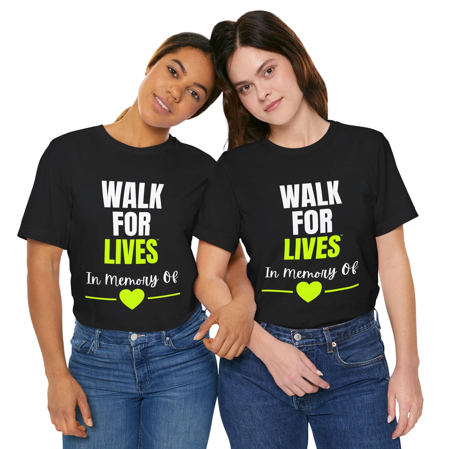 Walk For Lives Metairie, LA Sponsor- Memorial & Awareness CHANGE Tee
