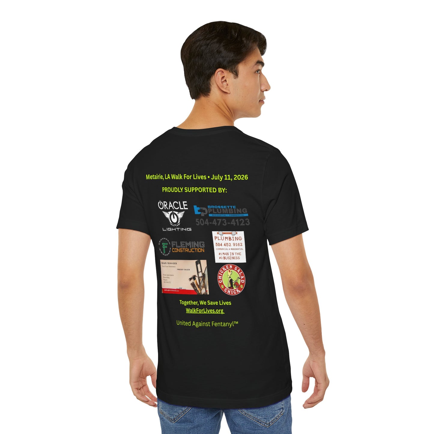 Walk For Lives Metairie, LA Sponsor- Memorial & Awareness CHANGE Tee