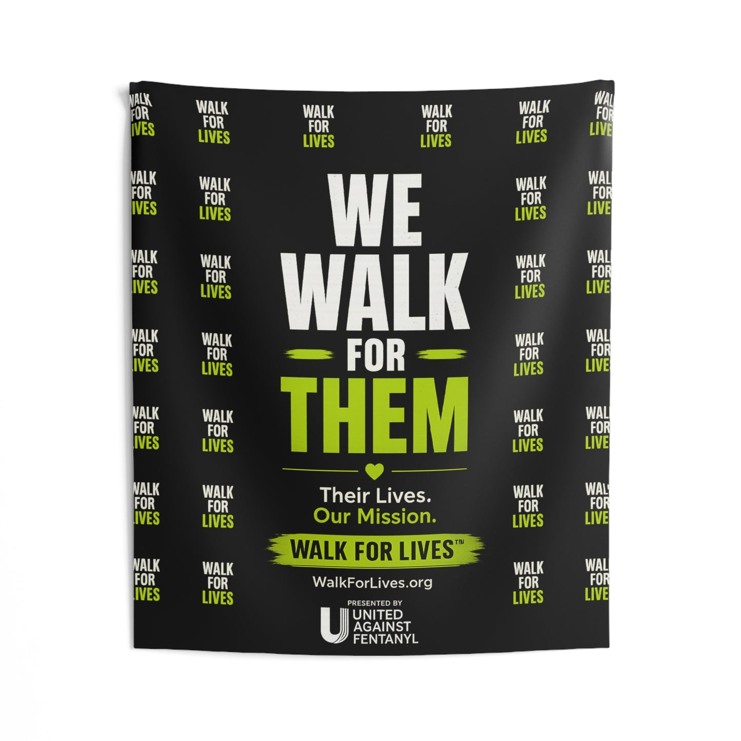 Walk For Lives™ Event Photo Backdrop