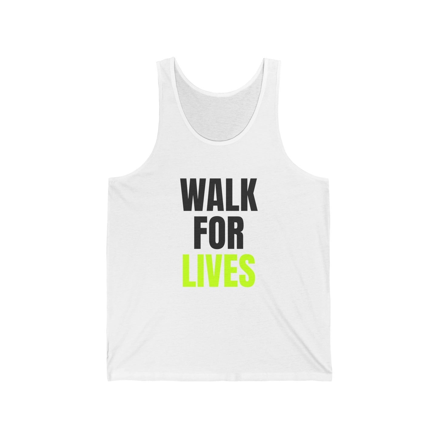 Walk For Lives Traditional Summer Tank Tops
